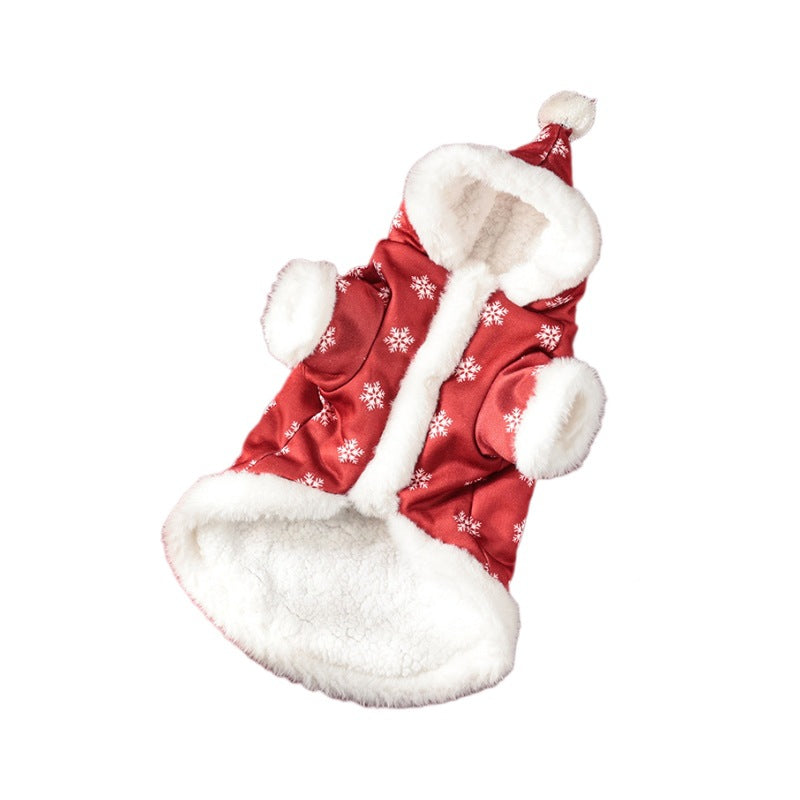 Christmas Pet Fleece Outfit