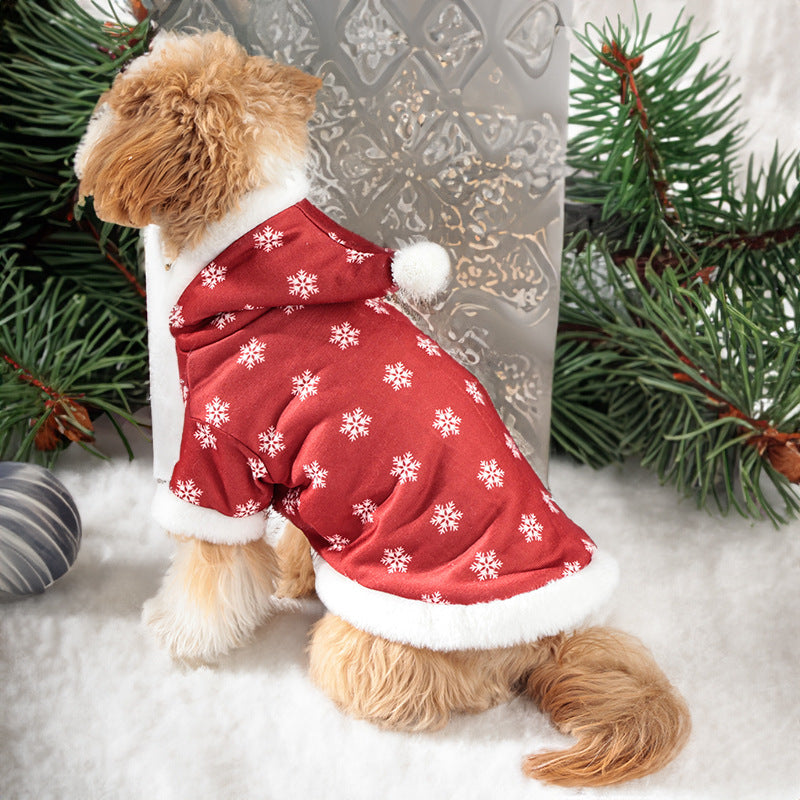 Christmas Pet Fleece Outfit