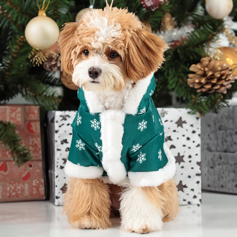 Christmas Pet Fleece Outfit